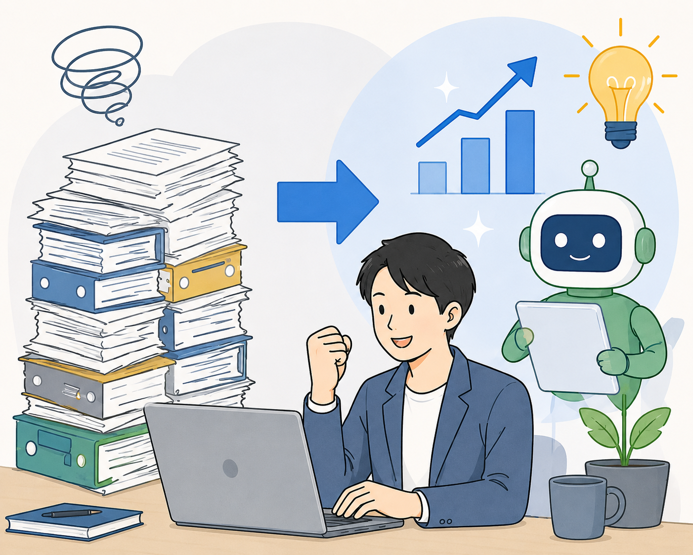 人手不足でできなかった業務への着手