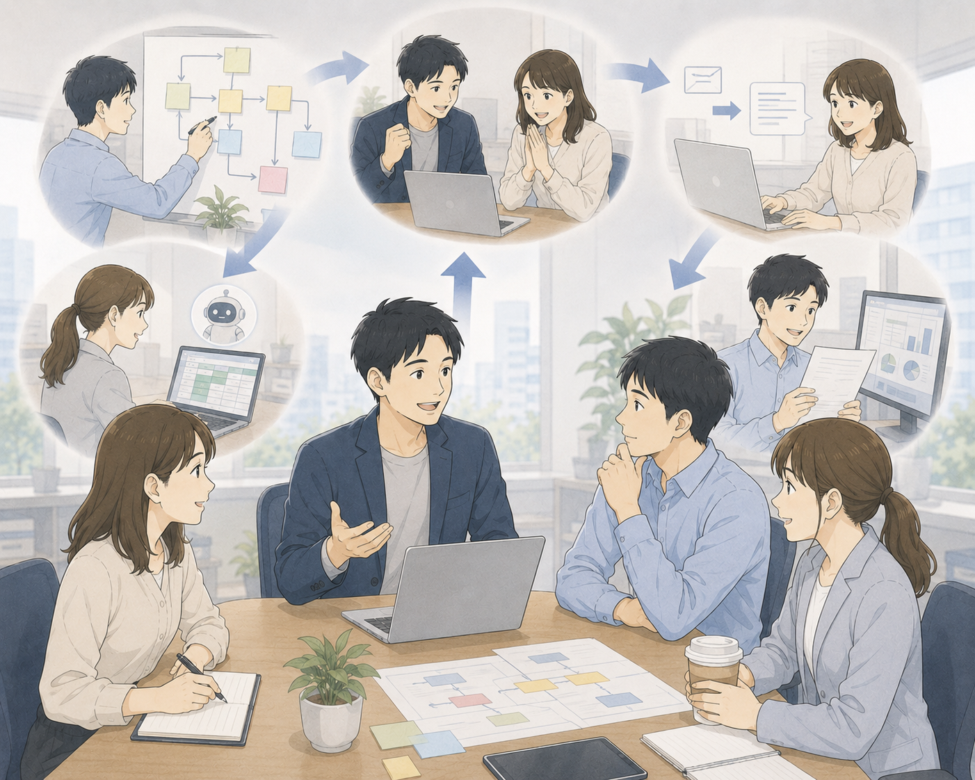 AI導入の温度差をなくす解決例